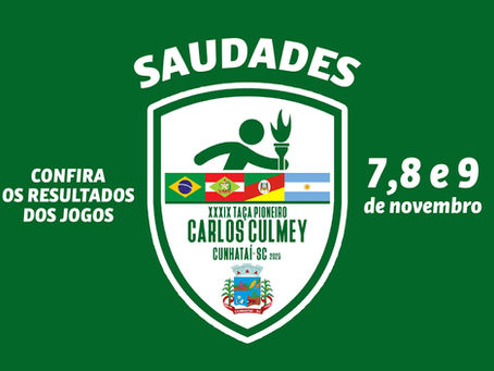 Saudades é campeão em cinco modalidades e conquista o título geral