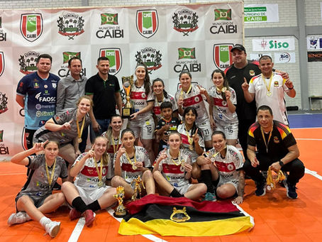 São Carlos conquista título inédito do Regional de Futsal Feminino