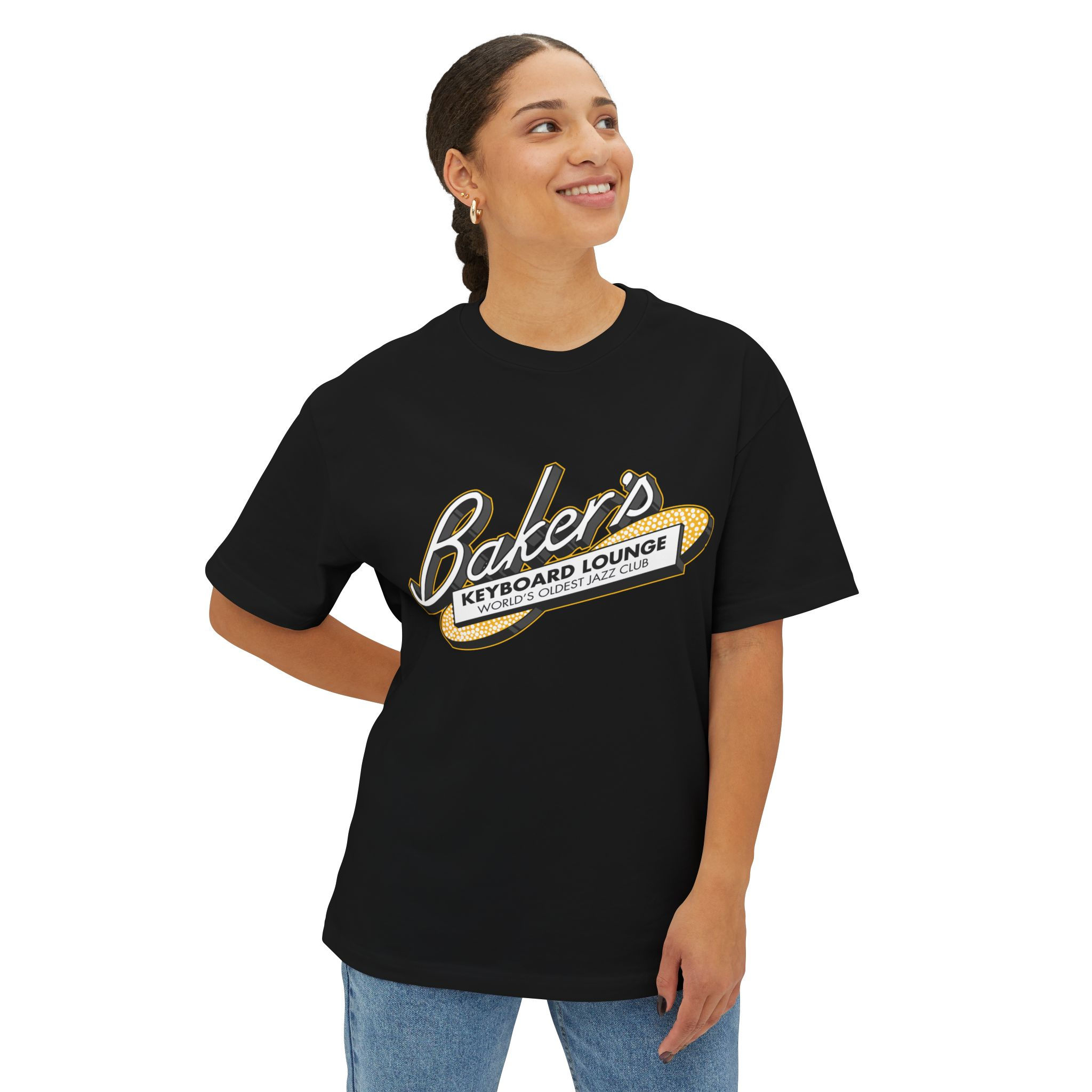 Baker's Keyboard Lounge Vintage Logo Tee Shirt