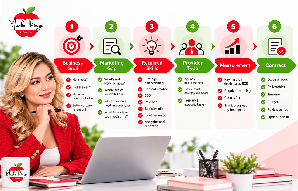 Digital marketing agency selection checklist for SMEs