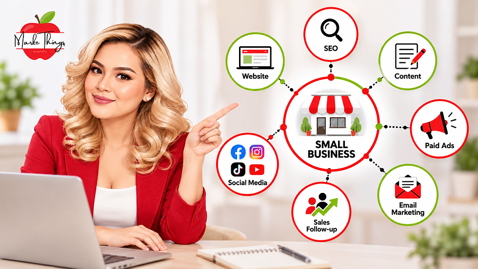 digital marketing services for small business connected marketing system