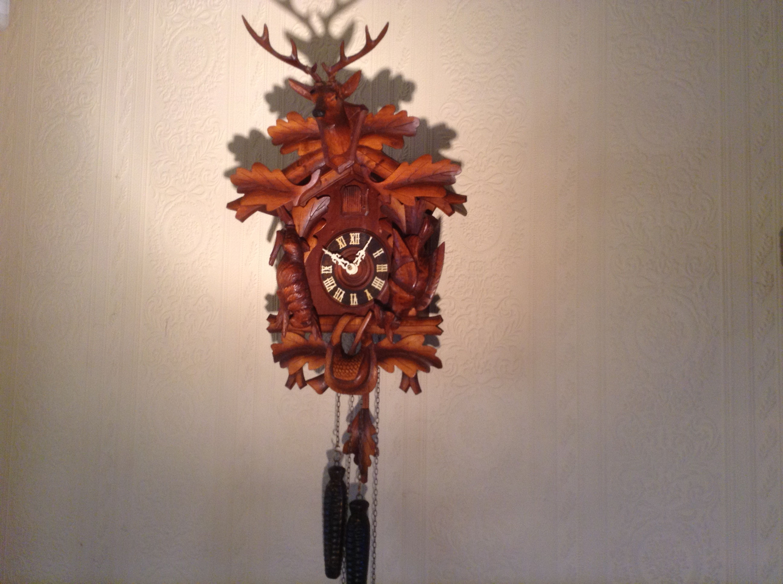 German Black Forest Cuckoo Clock