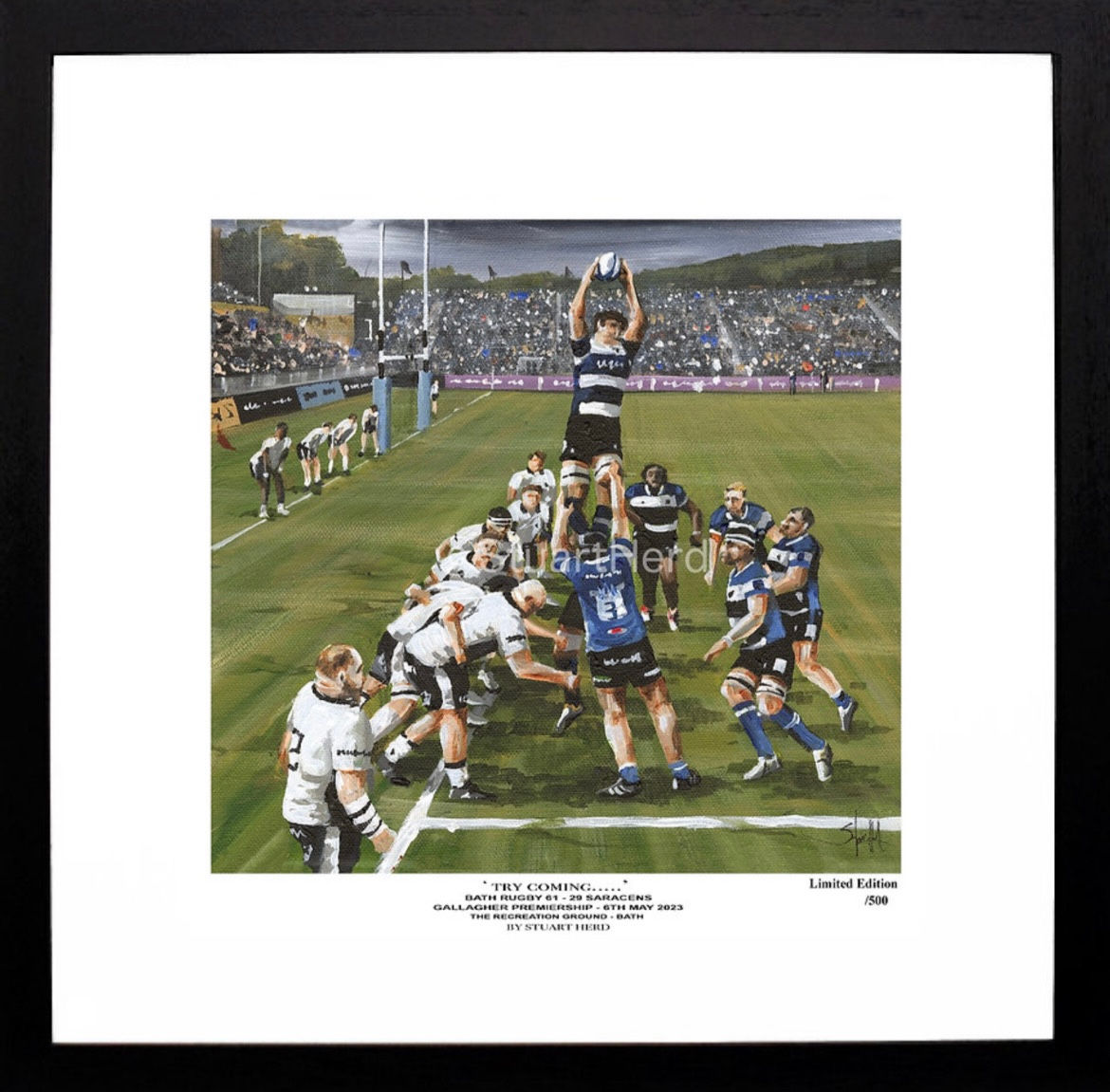 Try Coming - Bath V Saracens