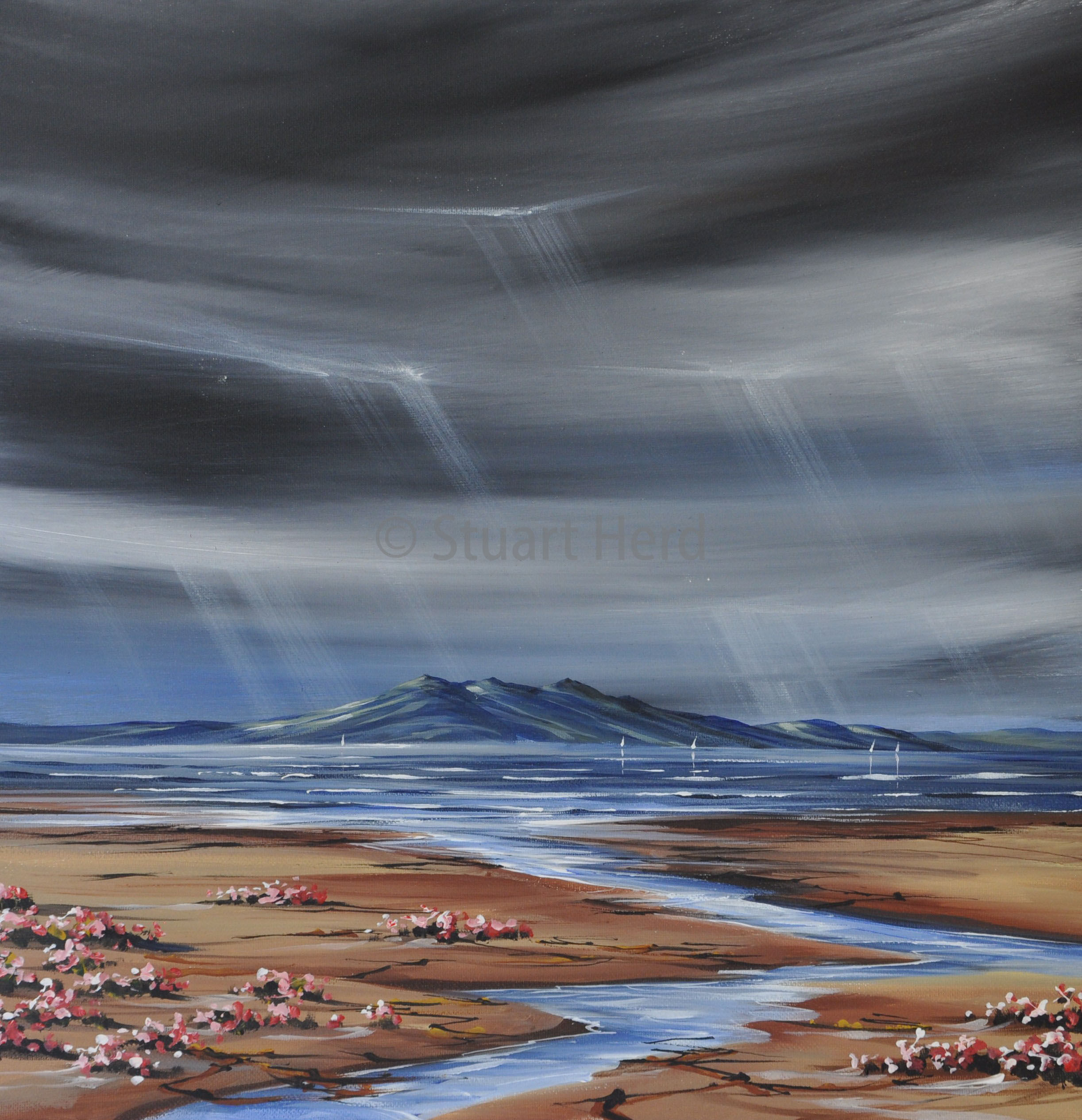 ' Arran from Seamills '