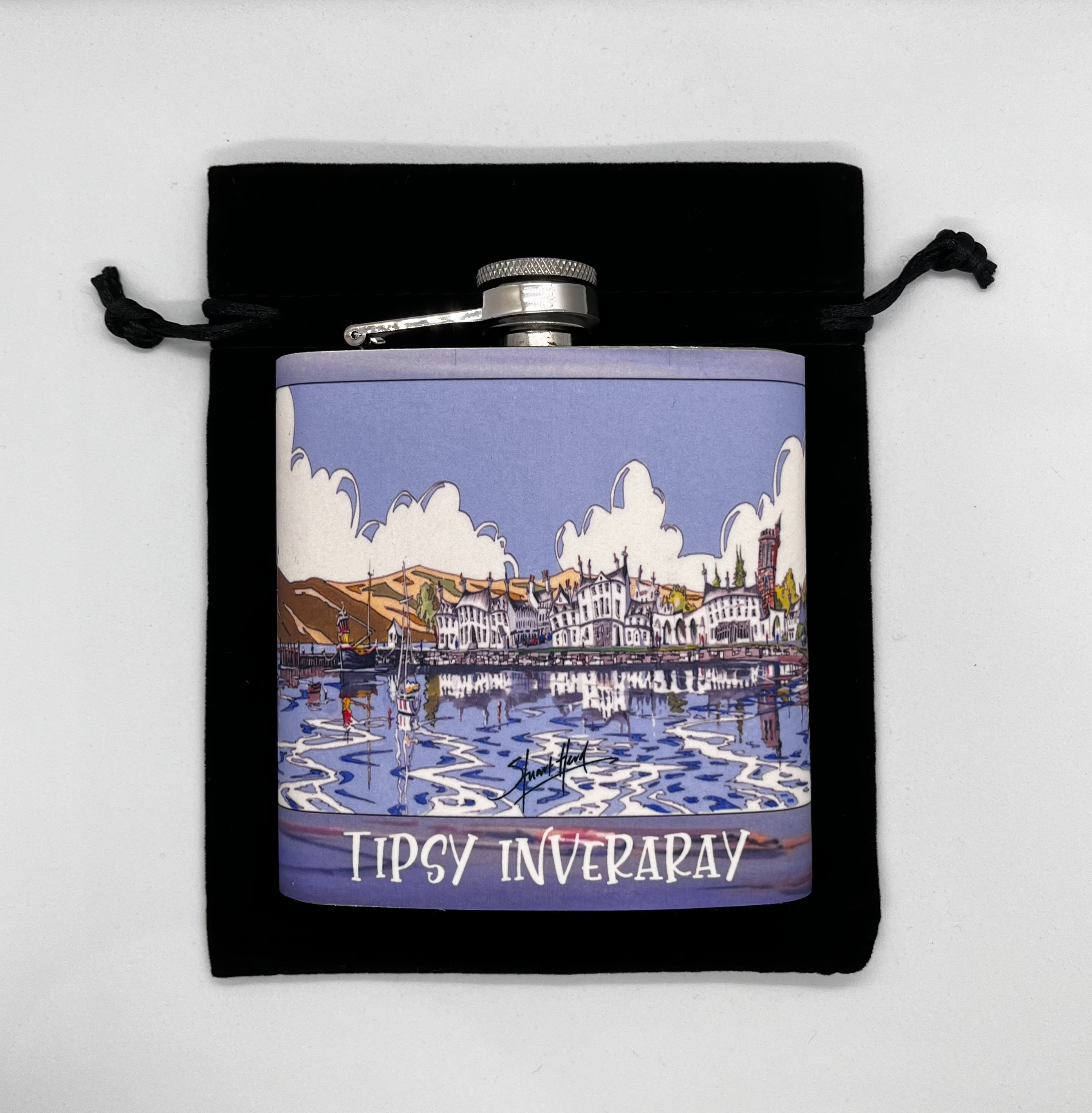 'Tipsy Inveraray' Hip Flask 6oz