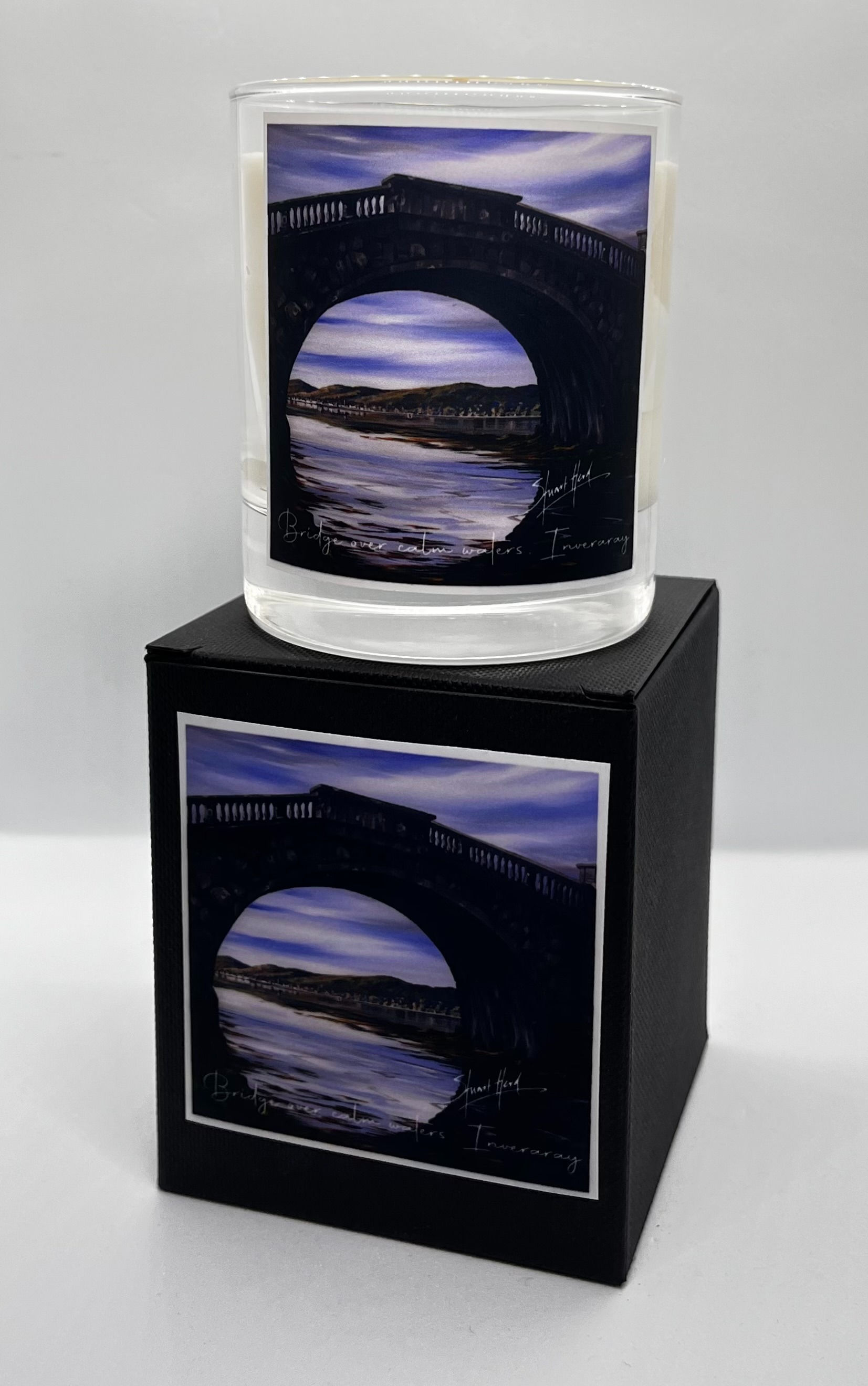 'Bridge over calm waters' Soy candle 140g