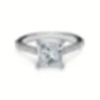 Thumbnail: Princess Cut Modern Engagement Ring