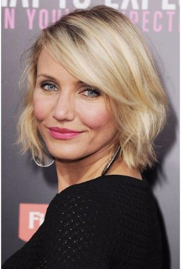Cameron Diaz mit blonden, gestuften Haaren als Beispiel für kühles Blond