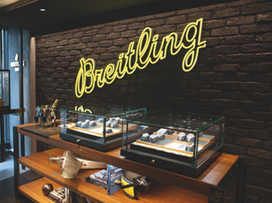 Breitling Boutique in Basel in lässig-eleganter Atmosphäre
