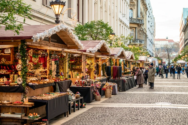 Weihnachtsmarkt in Budapest