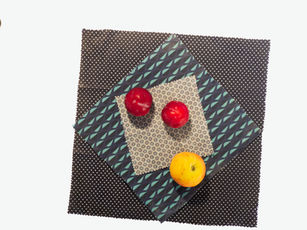 BIENENWACHSTUCH STATT PLASTIKSÄCKE