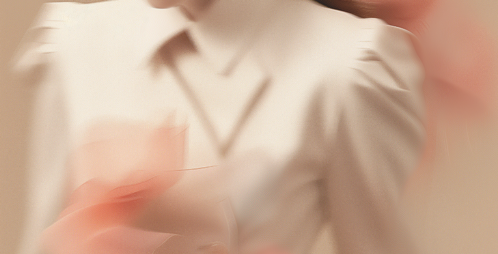 Model in Bewegung bei einem Fotoshooting