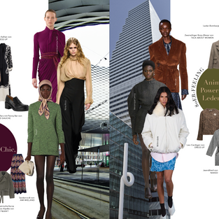 Mode aus Basel – Winterlook mit Strick, Samt und warmen Tönen – modische Inspiration für Weihnachtsgeschenke Basel.