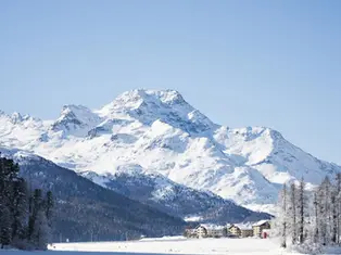 Winterlandschaft in Silvaplana