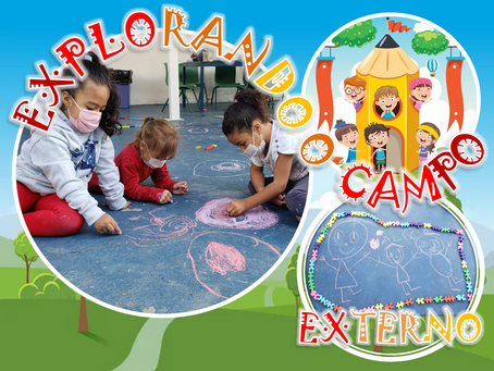 Hora do desafio! Muita investigação e exploração dos espaços na nossa escola!