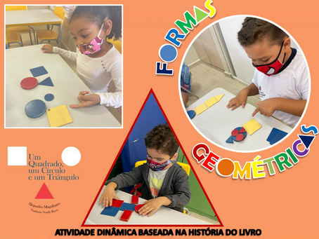 Uma atividade dinâmica com Formas Geométricas das turminhas 7B e 7F - Vamos dar uma espiadinha?
