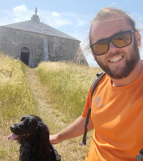 Dog walking in Dorset