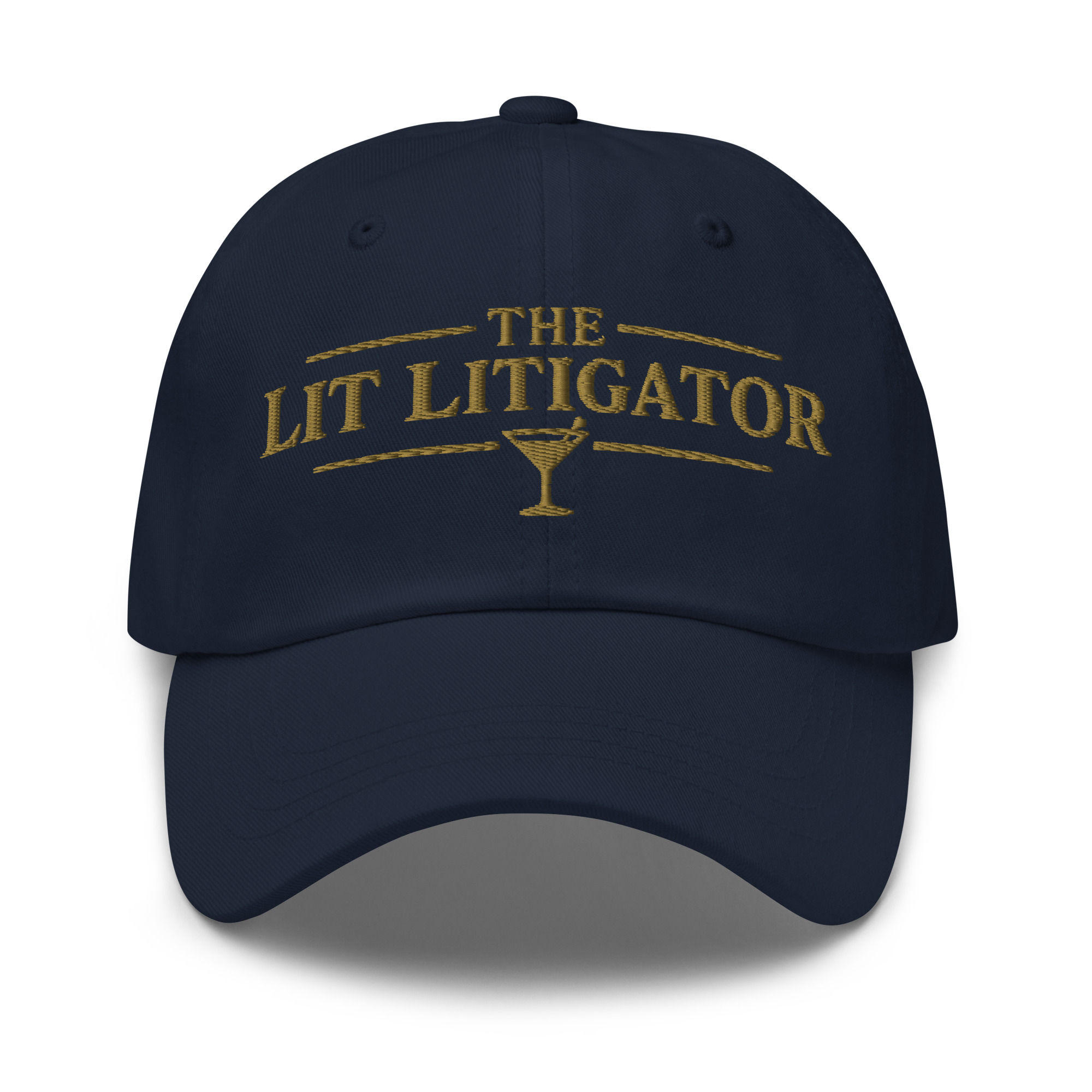 The Lit Litigator Embroidered Ball Cap