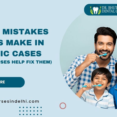 Common Mistakes Dentists Make in Aesthetic Cases (And How Courses Help Fix Them)