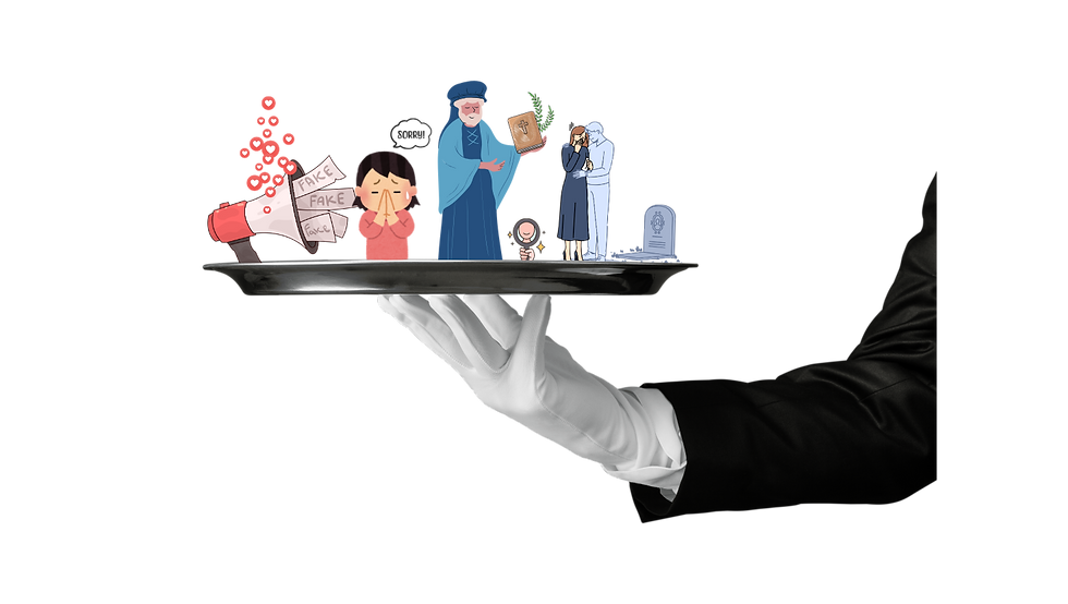 On a Platter and a Tray