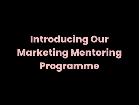 Introducing Our Marketing Mentoring Programme: Meet Our First Mentee, Chloe!