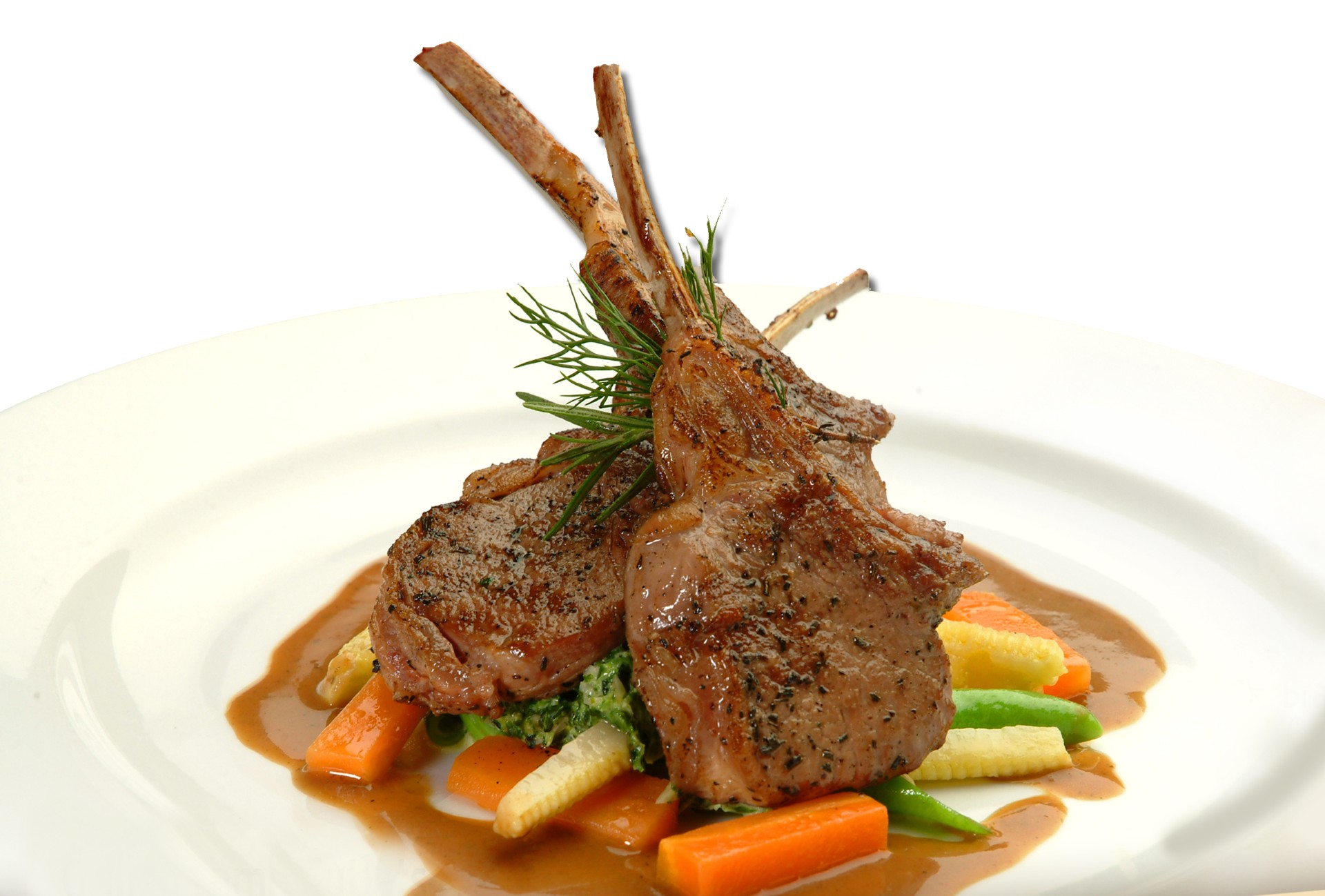 Arranged Food and Objects