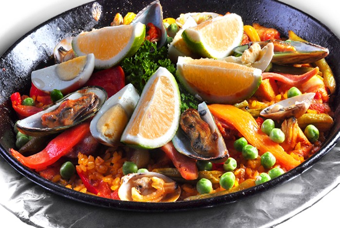 Arranged Food and Objects