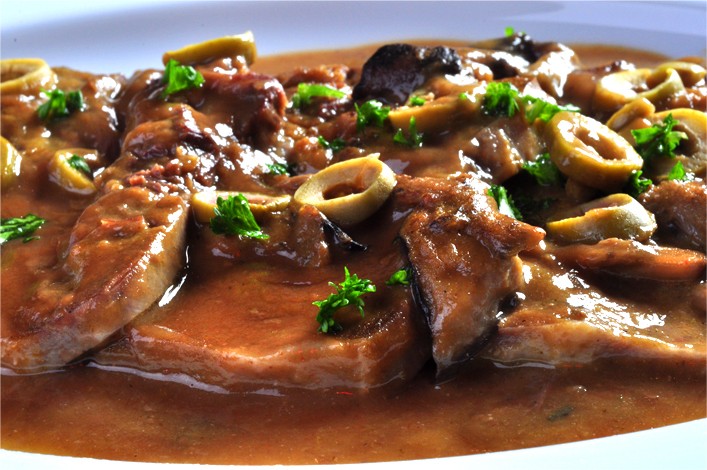 Arranged Food and Objects