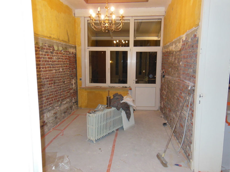 salle a manger durant travaux