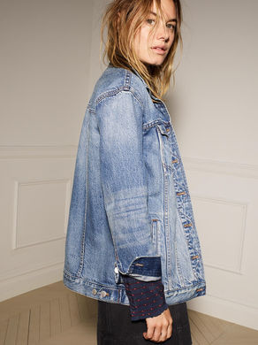Camille Rowe for Madewell Denim in November 2017