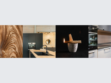 Revolutionizing Your Kitchen: The Latest CMF Design Trends with a Focus on Warm Woods and Dark Shade