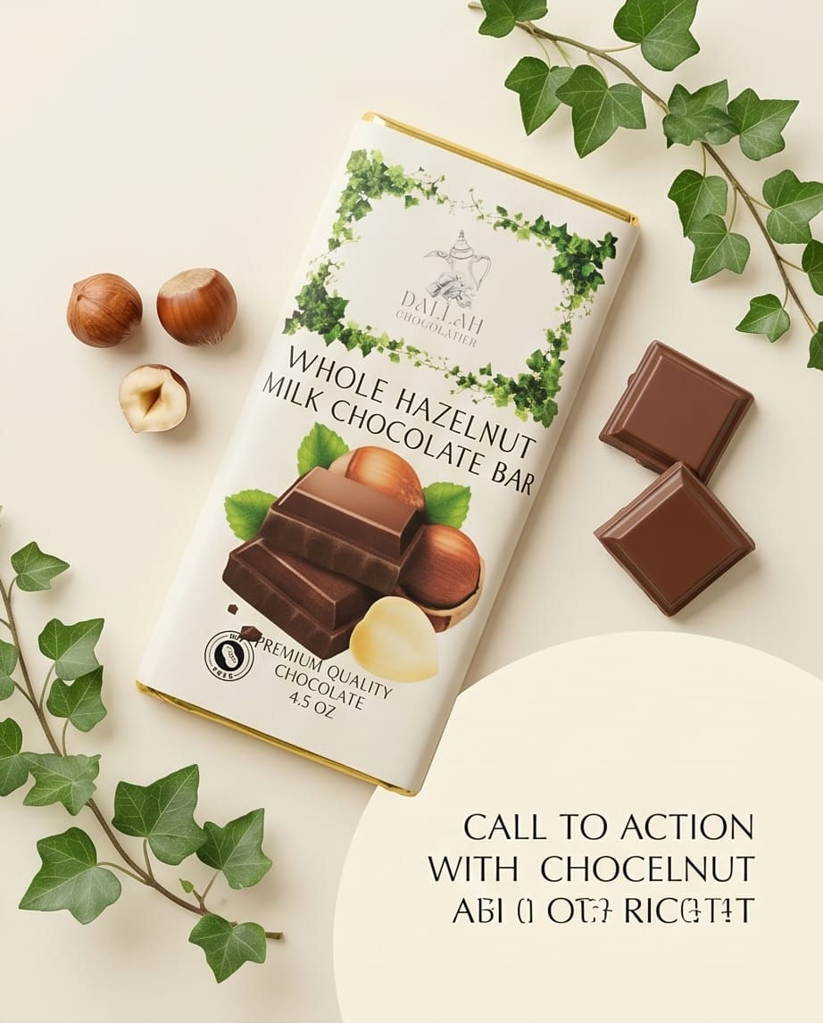 Thumbnail: Hazelnut milk chocolate bar 