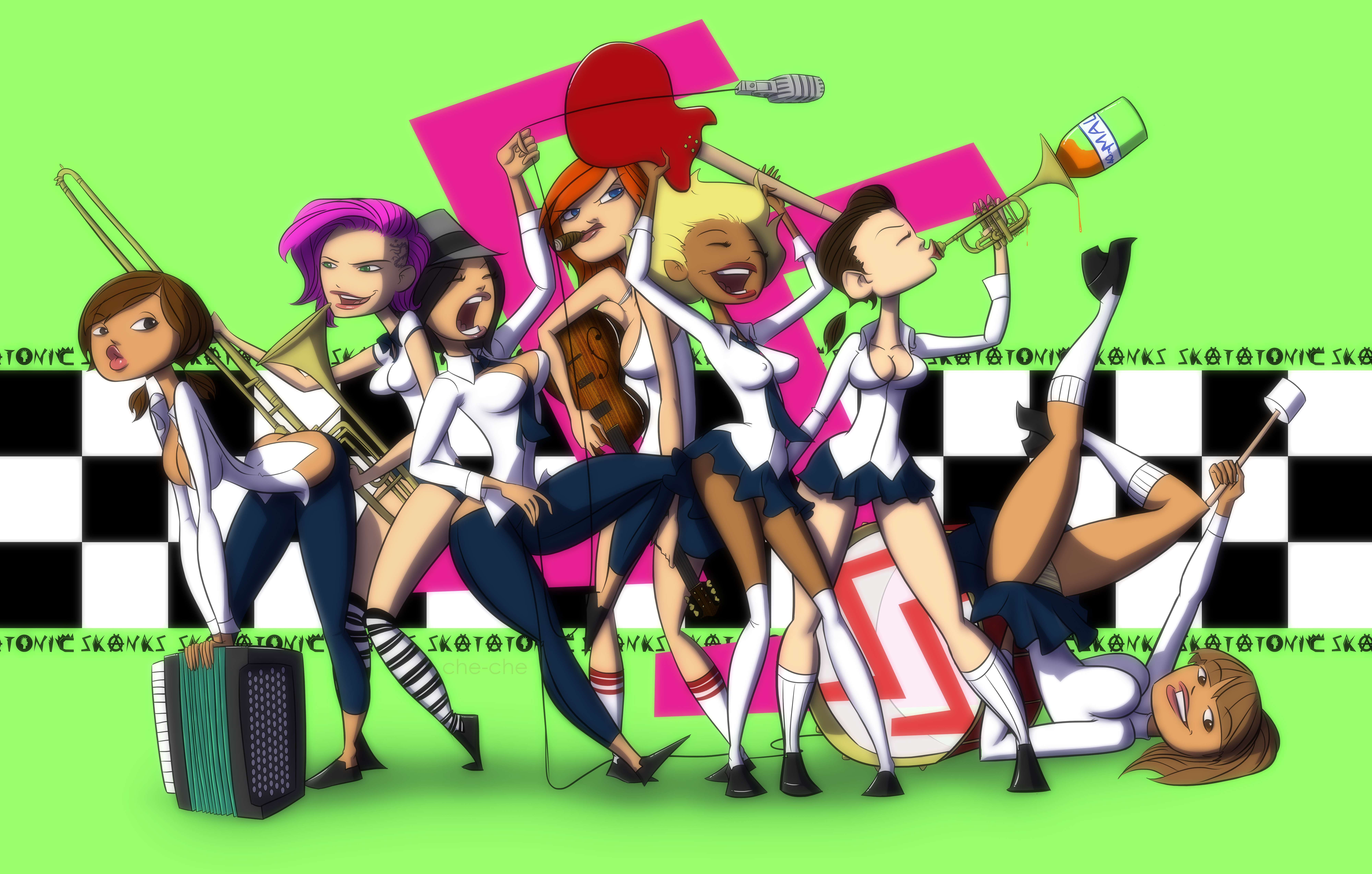 Skatatonic Skanks