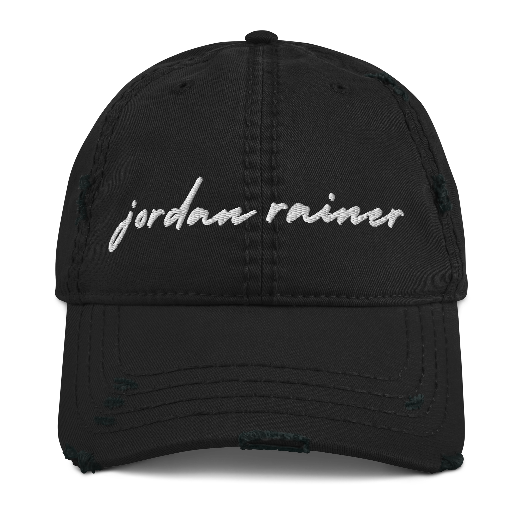 Jordan Rainer Logo Distressed Hat