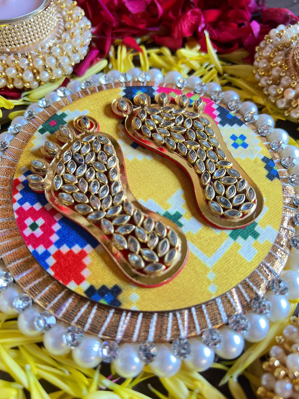 Thumbnail: Charan Kamal Rangoli Circles