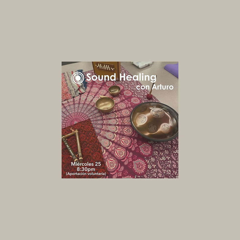 Sound Healing con Arturo Cervantes