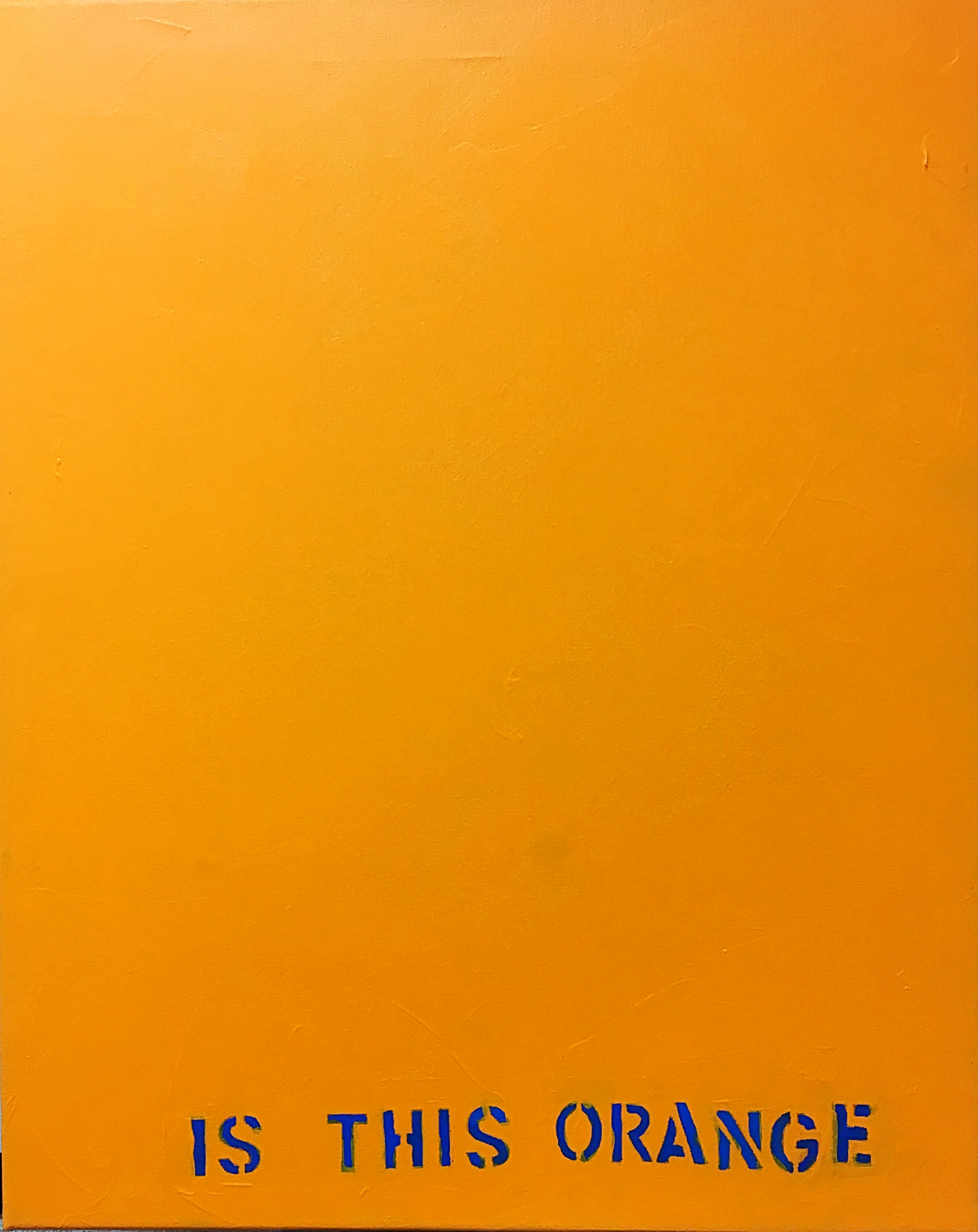 Is This Orange