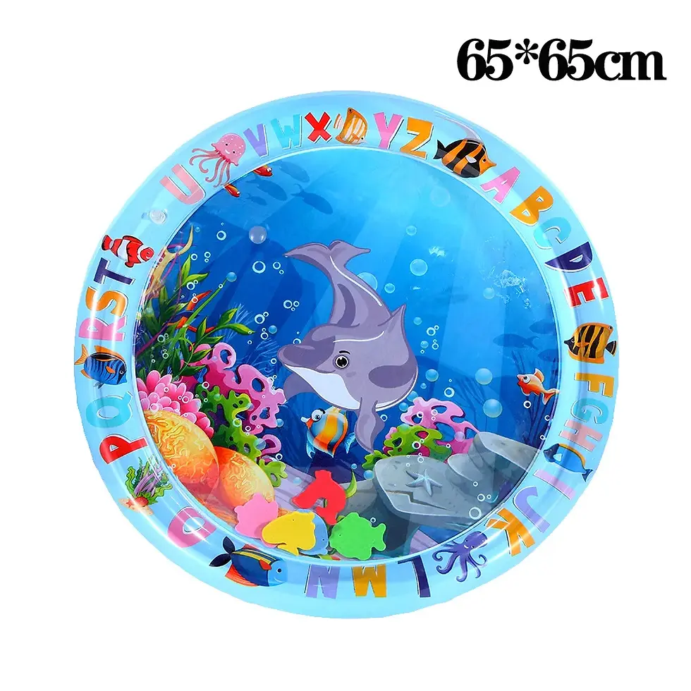 Thumbnail: Water Sensory Play Mat Thickened Inflatable Water Mat For Cat And Dog Pet Playma