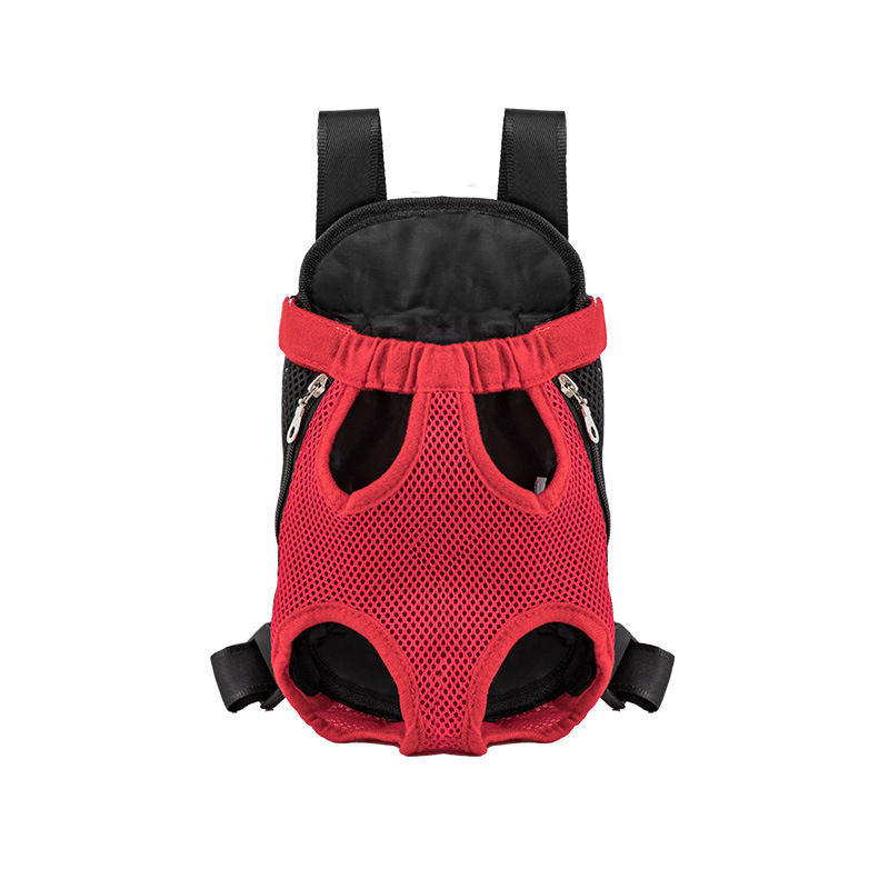 Thumbnail: Double Shoulder Breathable Portable Travel Pet Dog Carrier Backpack Mesh Carrier