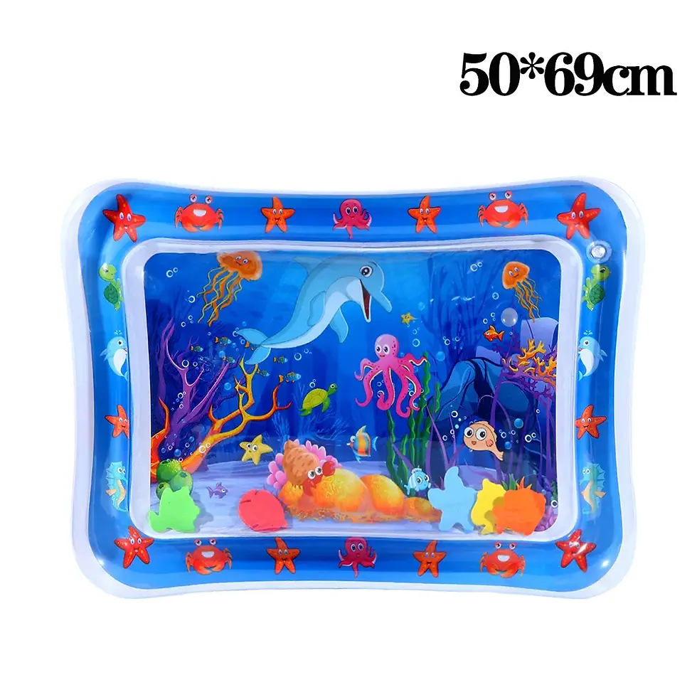 Thumbnail: Water Sensory Play Mat Thickened Inflatable Water Mat For Cat And Dog Pet Playma