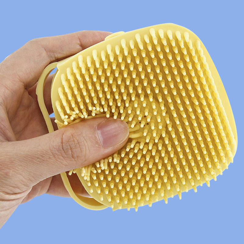 Thumbnail: Esponja Para Banho de Silicone com Dispense Massageador