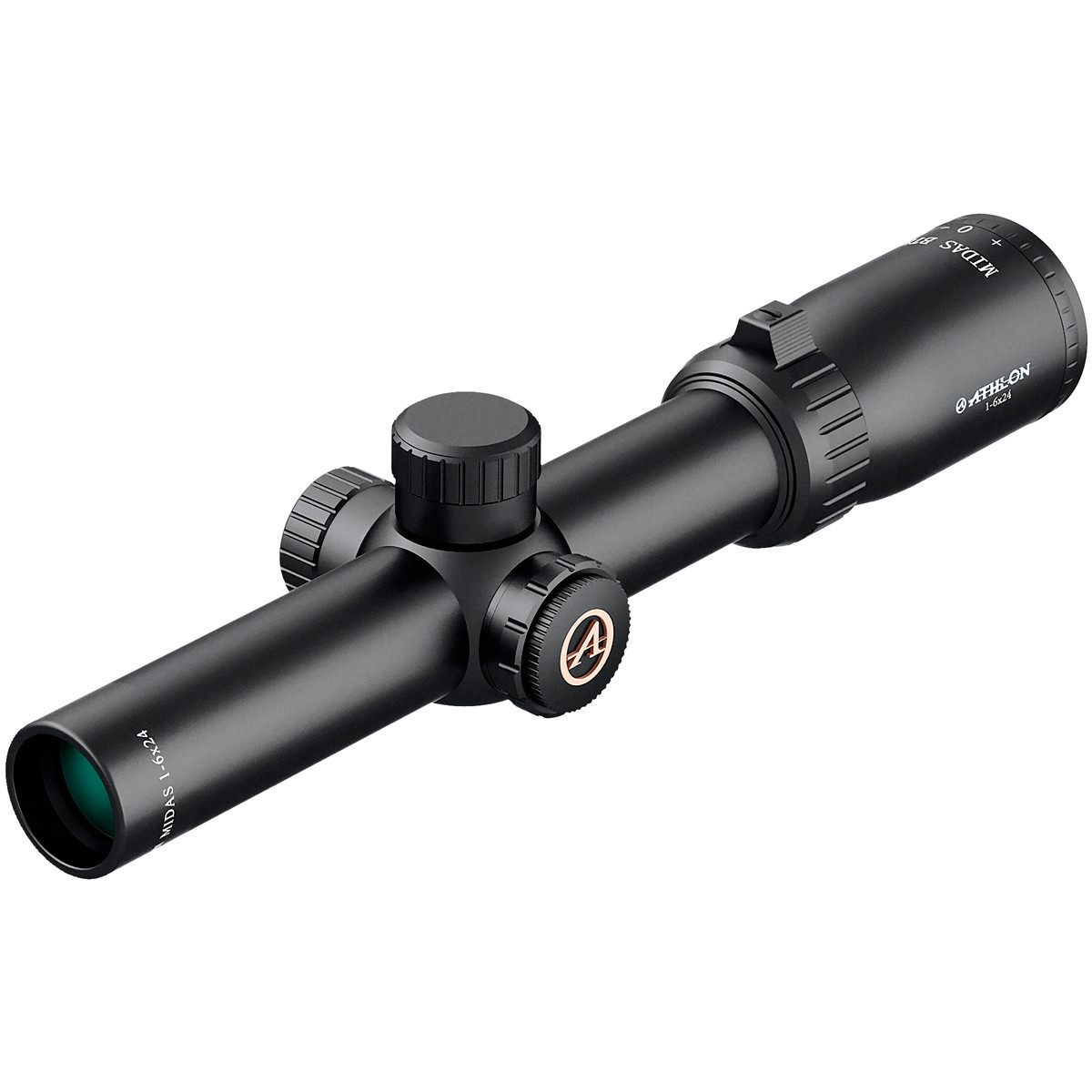Midas BTR 1-6x24 IR, Capped, Fixed, 30mm, SFP ATSR16 IR