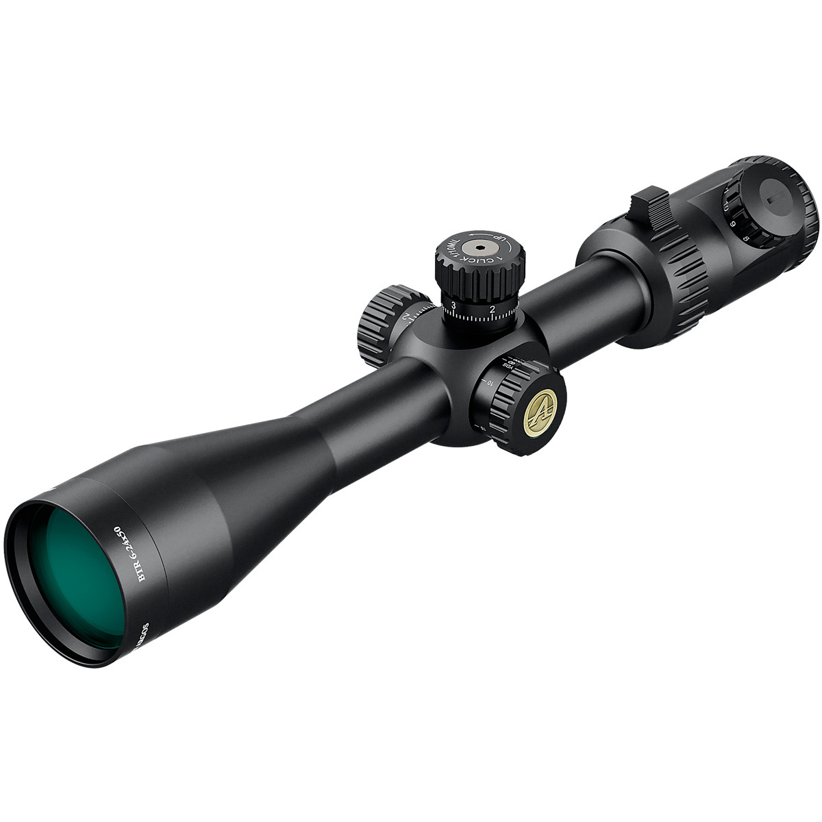 Argos BTR 6- 24x50, Direct Dial, Side Focus, 30mm, FFP, IR
