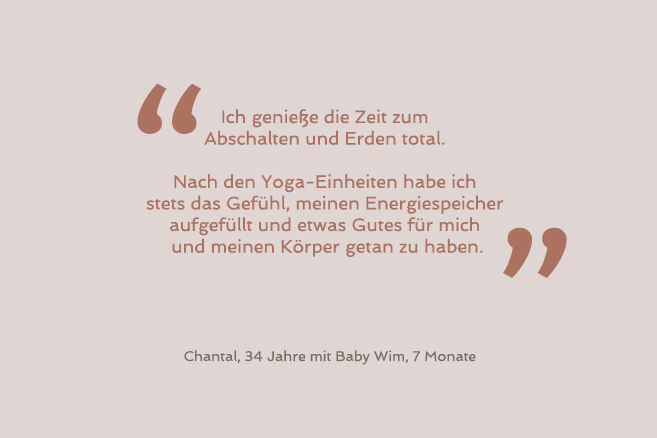 Yoga für Mama und Baby Erfurt - Zitat