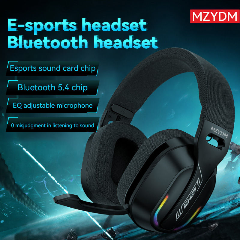 Miniatura: Mzydm fone de ouvido bluetooth5.4 sem fio estéreo jogos b500 fones
