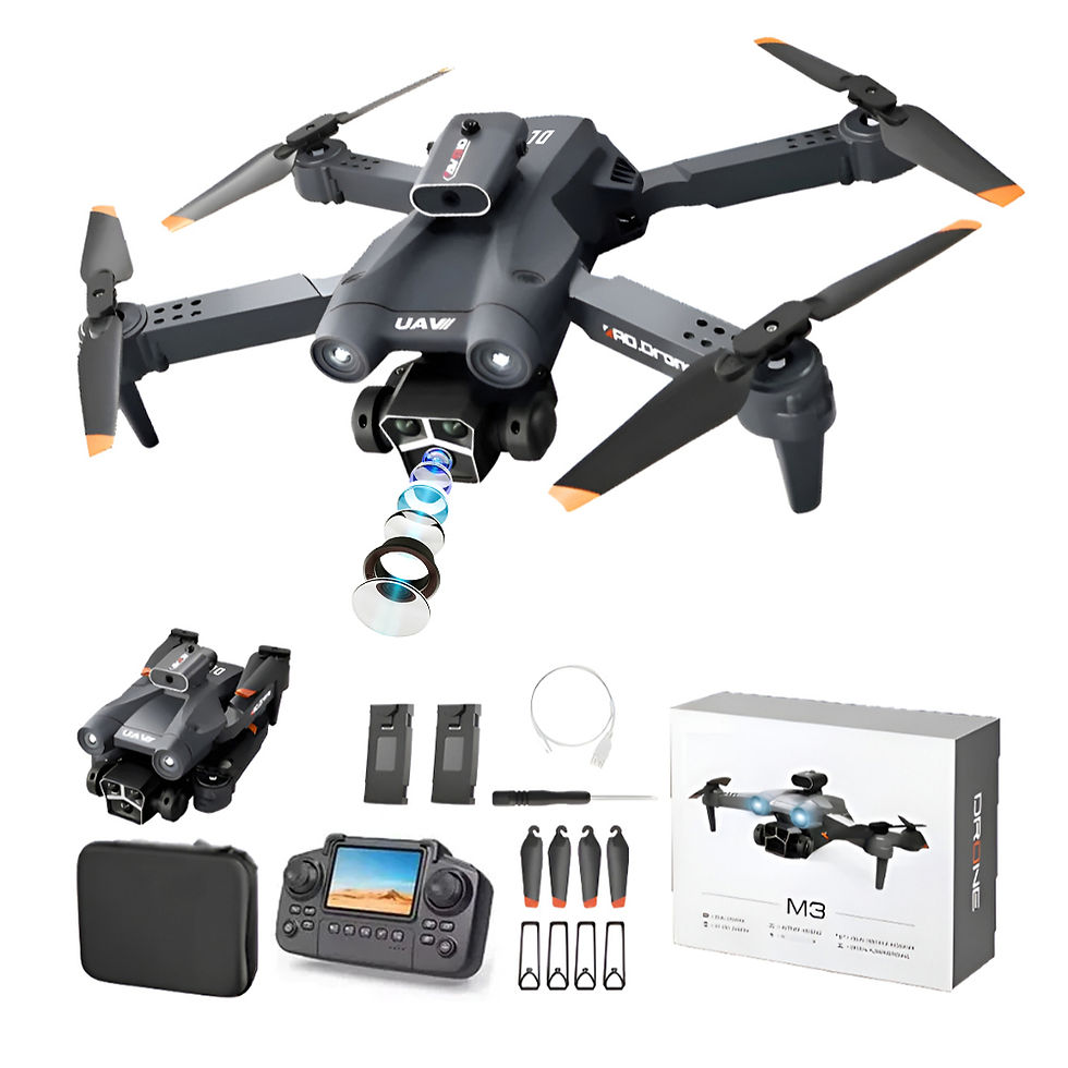 Miniatura: DLI Drone M3 Tela 4K Câmera Dupla FPV WiFi Dobrável Acrobacia 360°