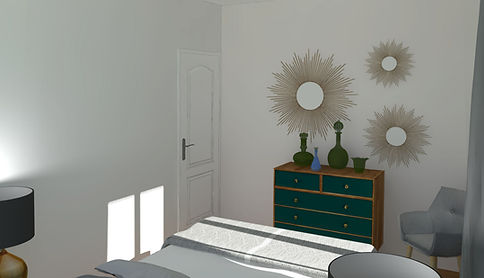 Après - Home Staging Virtuel Chambre Parentale