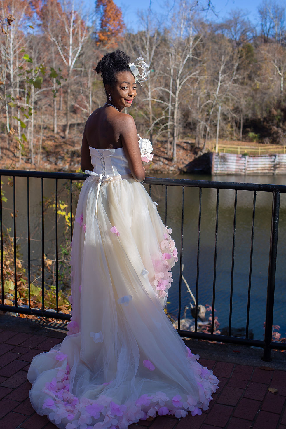 Thumbnail: Flower and Petal Prom Dress