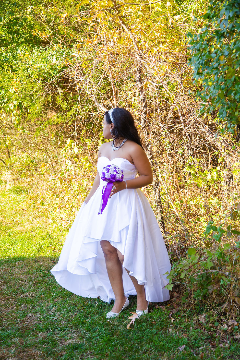 Thumbnail: Classy Boho Court/Beach Wedding Dress