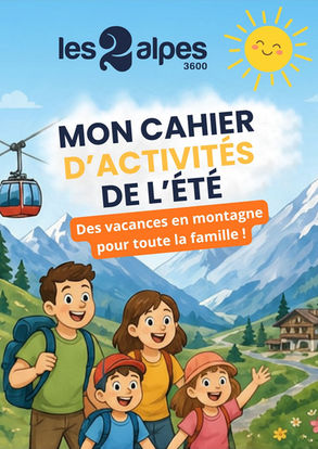 Cahier d'activités Les 2 Alpes